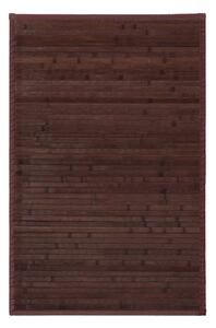Tamno smeđi tepih od bambusa 60x90 cm – Casa Selección