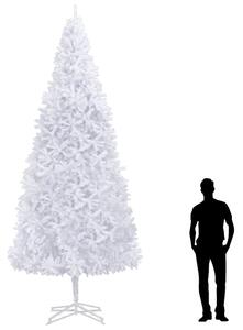 VidaXL Umjetno božićno drvce 400 cm bijelo