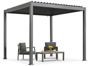 Samostojeća terasa pergola Lagos 3x3 Garden Point antracit