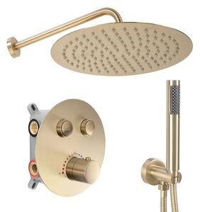 PODŽBUKNI TUŠ SET LUNGO BRUSH GOLD BOX