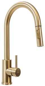 Kuhinjska slavina Rea Fresh brush gold