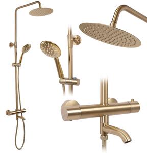 Tuš set s termostatom REA Lungo Gold Brush