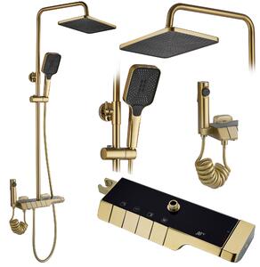 Tuš set s termostatom REA ROB Gold Brush