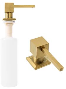 Dozator za sapun gold brush square