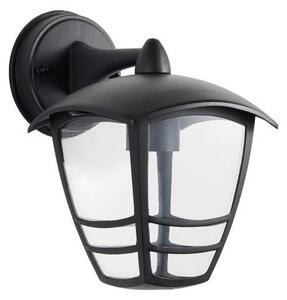 Vanjska zidna svjetiljka TEVIO KD 1xE27/60W/230V IP54 crna