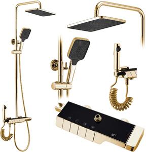 Tuš set s termostatom REA ROB Gold