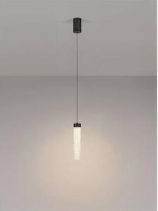 ZELON LED VISILICA MAT CRNA/STAKLO 6W IP20 3000K TRIAK PRIGUŠLJIVA NL9160200