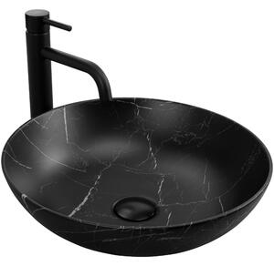 Nadgradni umivaonik REA FIBO Black Matt