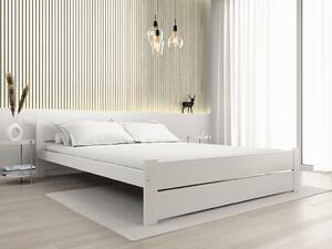 Krevet IKAROS DOUBLE 120 x 200 cm, bijeli Podnica: Sa podnicom od letvi, Madrac: Bez madraca