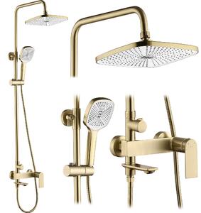 Tuš set REA STORM GOLD BRUSH