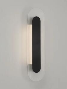 VETRIO ZIDNA LED SVJETILJKA CRNA/STAKLO 12W IP20 3000K NL9236420
