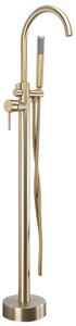 Samostojeća pipa Rea Lungo brush gold