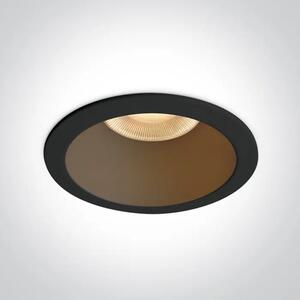 UGRADBENA LED SVJETILJKA CRNA 12W CCT IP65 230V 1200lm DARK LIGHT DM10112G/B/V