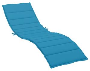 VidaXL Jastuk za ležaljku plavi 200 x 70 x 3 cm od tkanine Oxford