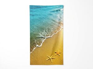 Brzosušeći XL plažni ručnik SOLMARE šareni 100 x 180 cm, 100% mikrovlakana