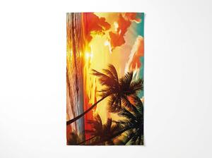 Brzosušeći XXL plažni ručnik AURORIA šareni 150 x 210 cm, 100% mikrovlakana