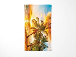 Rychlosušeni XXL plaža ručnik SOLIVANA šareni 150 x 210 cm, 100% mikrovlakana