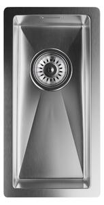 Klarstein TitanSteel kuhinjski sudoper 45 x 23 cm (DxŠ) s površinom otpornom na hrđu, ogrebotine i toplinu