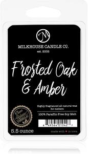 Milkhouse Candle Co. Creamery Frosted Oak & Amber vosak za aroma lampu 155 g