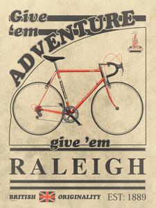 Ilustracija Raleigh Bicycle Vintage Style Advert, Wyatt 9