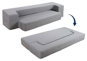 Sklopiva sofa - krevet Dormeo svijetlosiva