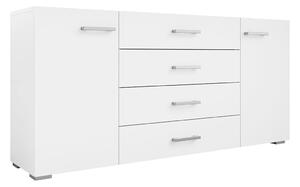 Komoda Comfivo Etrtale 100, Bijela, 74x156x35cm