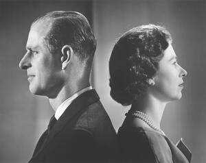 Fotografija Queen Elizabeth II And Prince Philip Portrait, Michael Ochs Archives