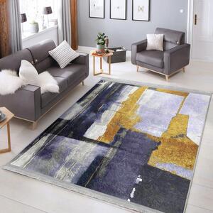 Žuti /tamno plavi periv tepih 120x180 cm Unique – Mila Home