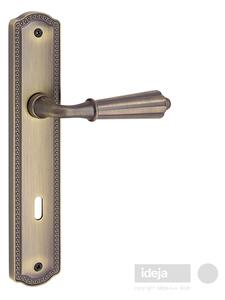Kvaka Villa bronca štit <span>ključ, cilindar ili wc</span> Ključ
