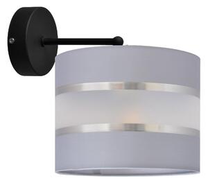 Zidna svjetiljka HELEN 1xE27/60W/230V siva/crna