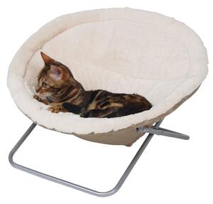 Kerbl 415651 Cat Bed "Alice" Beige 58 cm 82640