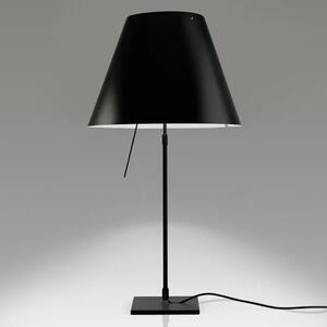 COSTANZINA MALA STOLNA LAMPA D13pi CRNA S CRNIM SJENILOM E14 LP1D13=NP00017+LP9D1331437701
