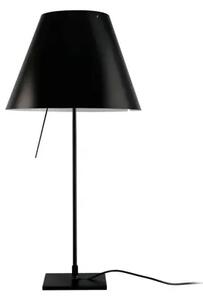 COSTANZINA MALA STOLNA LAMPA D13pi CRNA S CRNIM SJENILOM E14 LP1D13=NP00017+LP9D1331437701