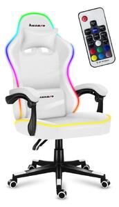 Zondo Gaming stolica Fusion 4.4 (bijela + šarena) (s LED rasvjetom). 1087473