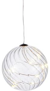 Svjetleća LED dekoracija Sirius Wave Ball, Ø 10 cm
