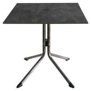 Balkonski stol Bistro (D x Š x V: 65 x 65 x 71 cm, Visokotlačno prešani laminat (HPL), Kutno, Antracit)