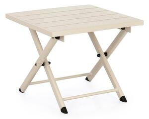 Vrtni stolić za kavu aluminijski 43x44 cm Taylor – Bizzotto
