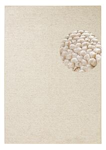 Krem tepih 60x90 cm Wolly – BT Carpet