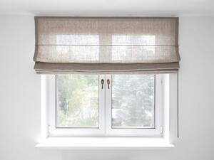 Rimska zavjesa šir. 100 cm Heavy Linen 10 boja