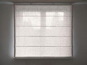 Rimska zavjesa šir. 200 cm Heavy Linen 10 boja