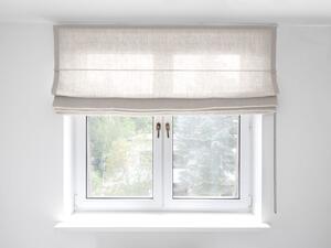 Rimska zavjesa šir. 100 cm Heavy Linen 10 boja