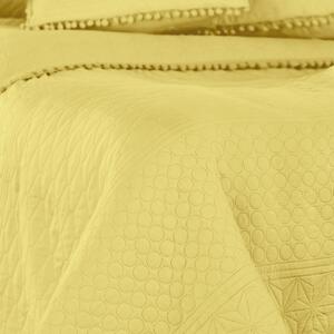 Žuti prekrivač AmeliaHome Meadore, 200 x 220 cm