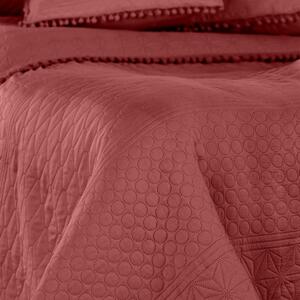 Crveni prekrivač 170x210 cm Meadore – AmeliaHome