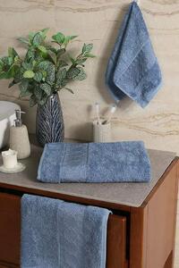 Set kupaonskih ručnika Bamboo Jacquard Marsilya - indigo