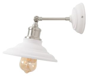 Bijela zidna lampa ø 21 cm Loret – GTV