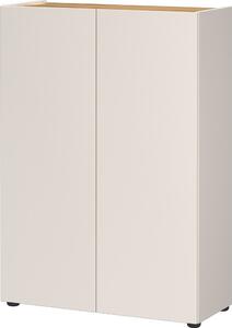 Krem ormarić u dekoru hrasta 74x105x33 cm Alviano – Germania