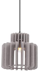 Retro visilica crna s taupe sjenilom - Felt