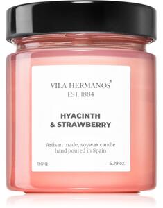 Vila Hermanos Apothecary Rose Hyacinth & Strawberry mirisna svijeća 150 g