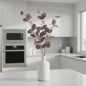 Umjetna grana eukaliptusa 73 cm purple - Crvena