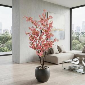Umjetno cvjetno drvo 175 cm pink - Ružičasta - 151 - 180 cm